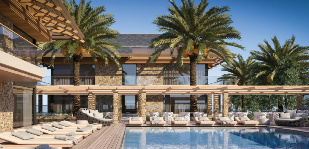 Así será el hotel condominio que se instalará en La Barra de Maldonado. Foto: El País