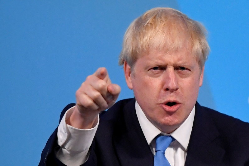 Boris Johnson, primer ministro británico. Foto: Reuters.