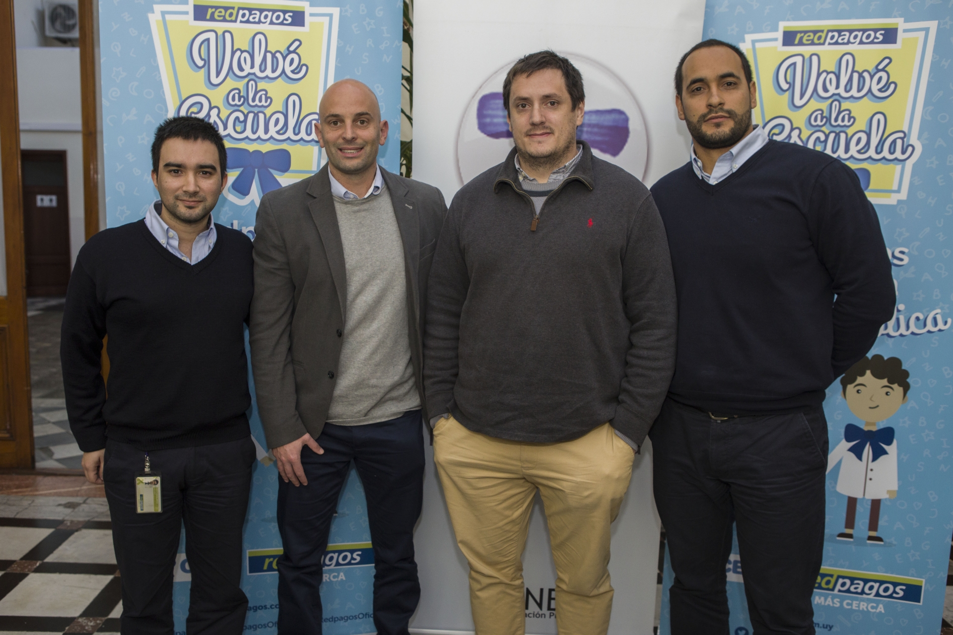 Cristian Blanco, Marcelo Santo, Matías Fuster, Juan Larrayoz.