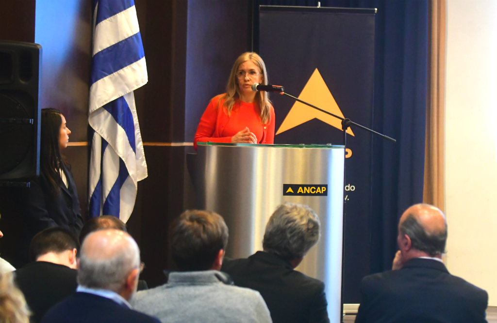 Marta Jara, presidenta de Ancap. Foto: Francisco Flores