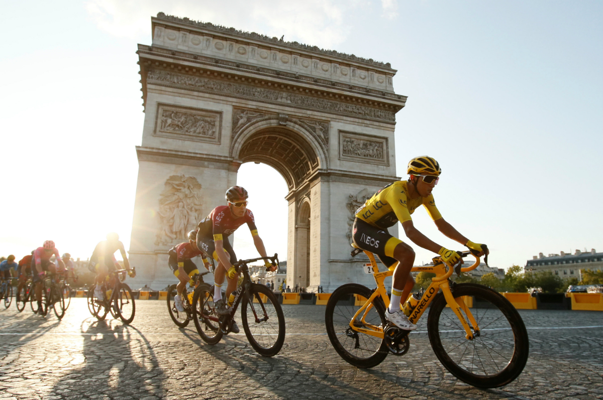 Las mejores imágenes del Tour de France 2019 que consagró al Colombiano Egan Bernal. Fotos: AFP y Reuters