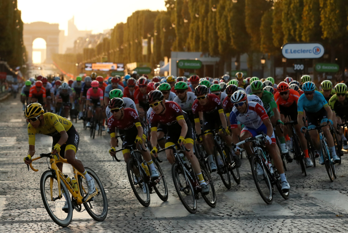 Las mejores imágenes del Tour de France 2019 que consagró al Colombiano Egan Bernal. Fotos: AFP y Reuters