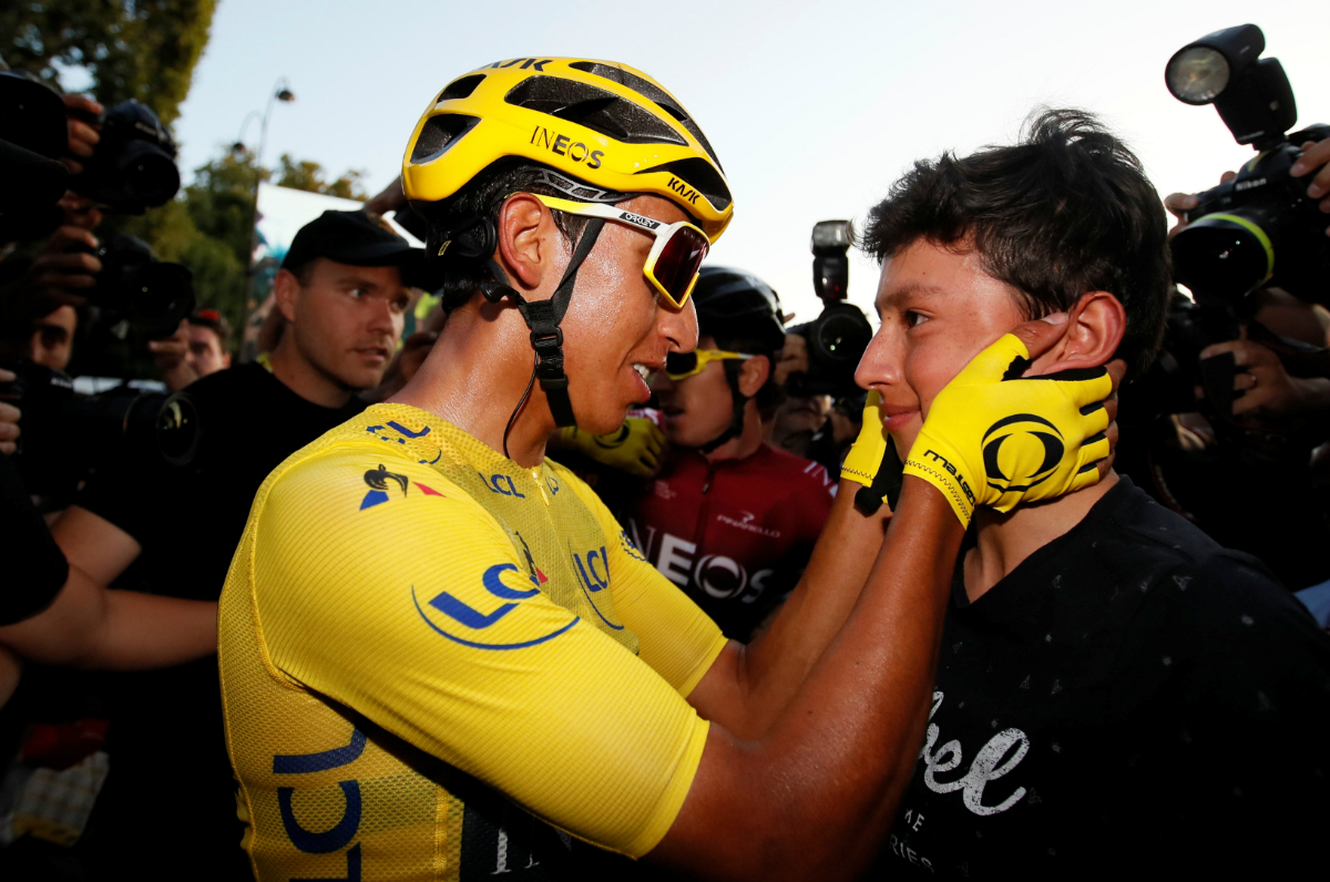 Las mejores imágenes del Tour de France 2019 que consagró al Colombiano Egan Bernal. Fotos: AFP y Reuters