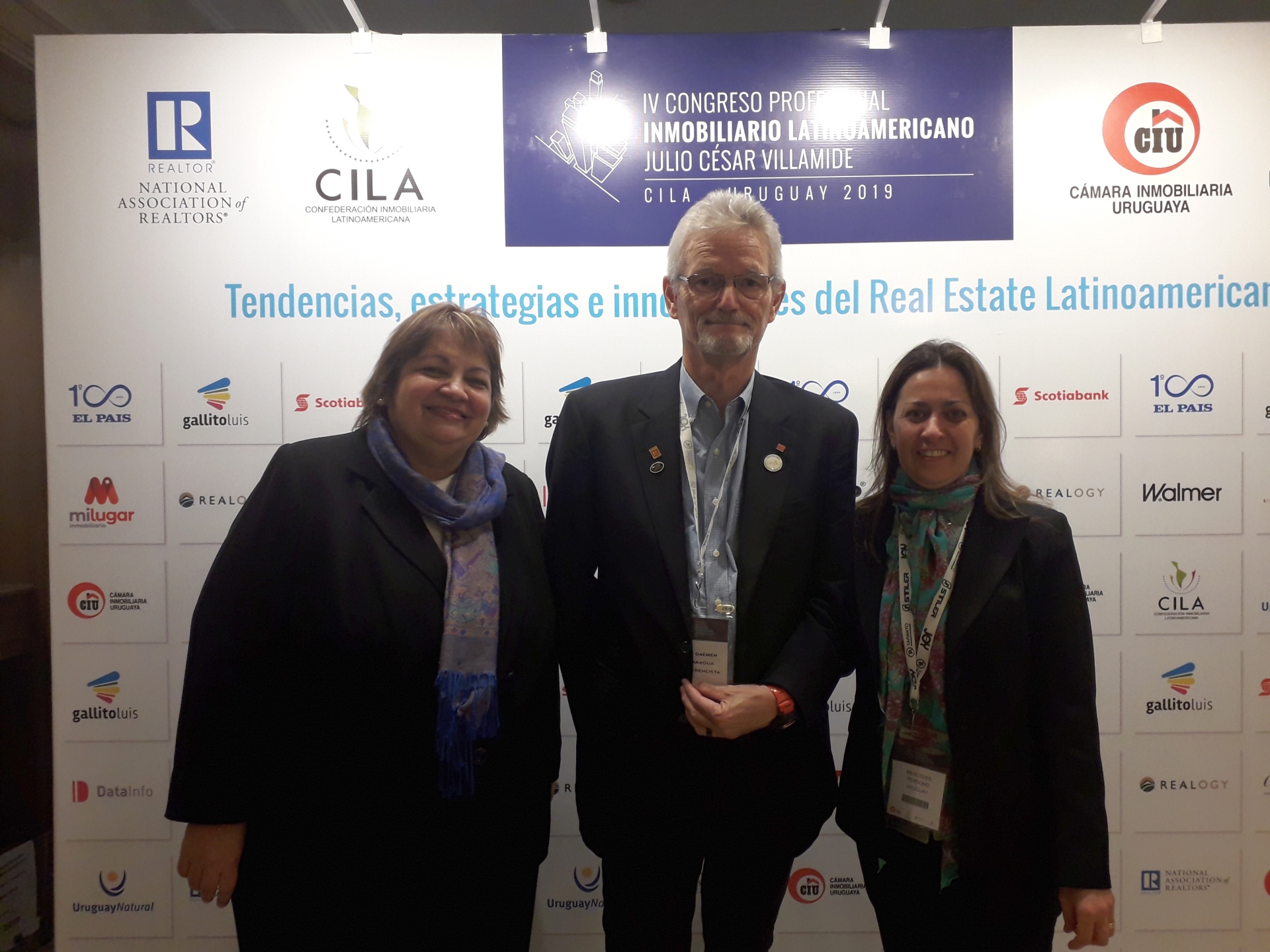 Ana Ramírez, Paul Daemen, Jacqueline Perdomo.