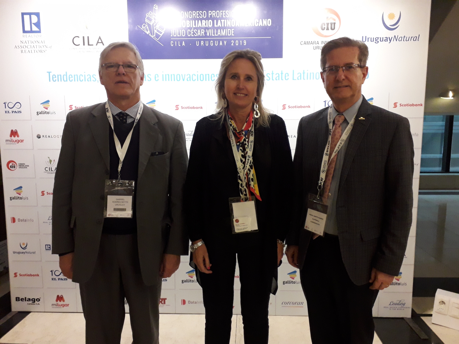 Gabriel Soares Netto, Beatriz Carámbula, Pedro Ramírez.