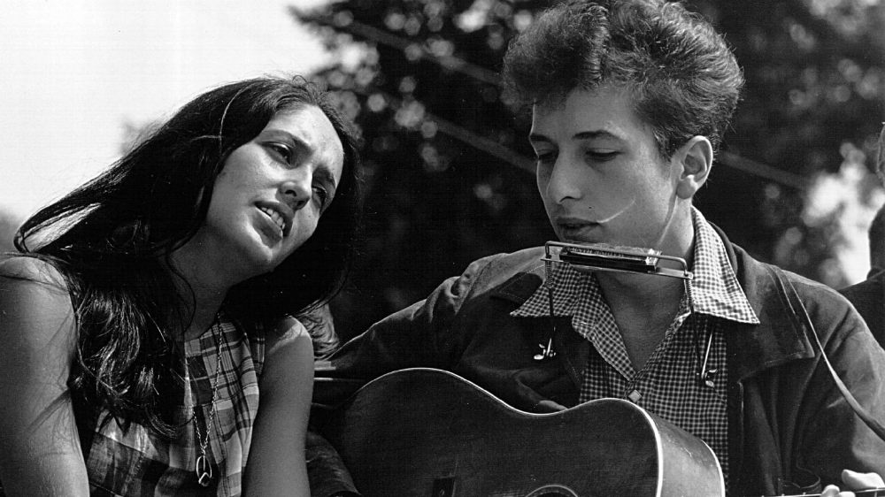 Joan Báez y Bob Dylan fueron novios en la década de 1960.