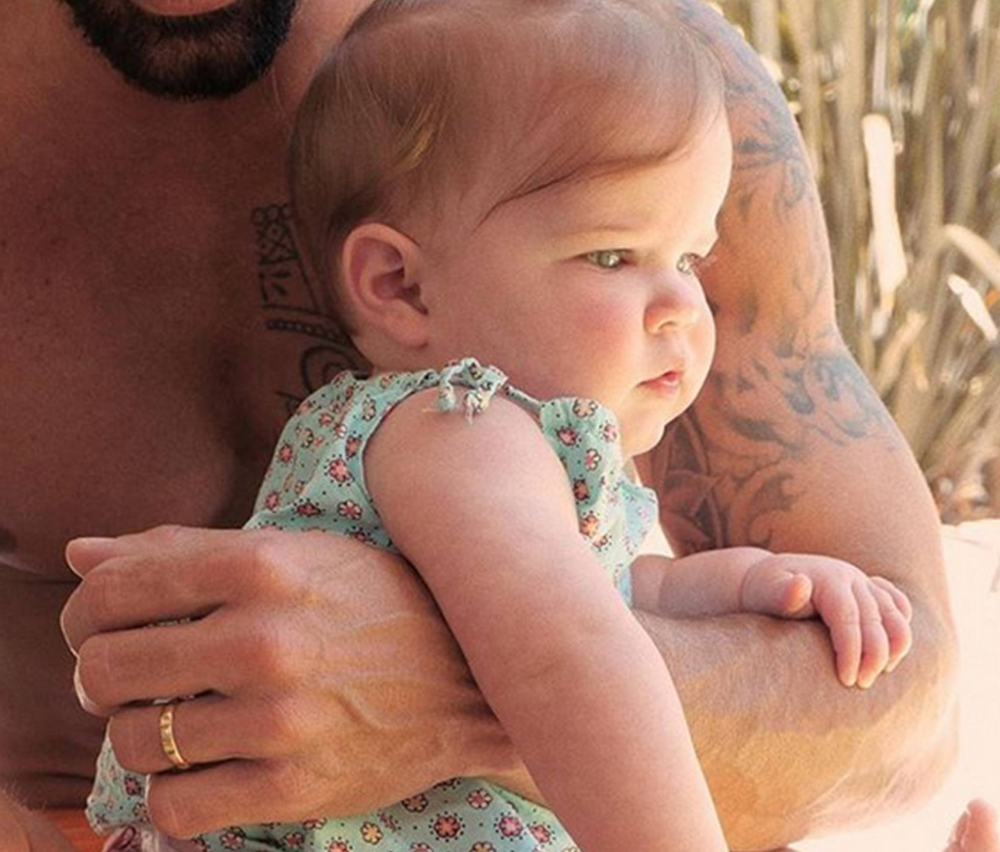 Ricky Martin presentó a su pequeña hija: Lucía