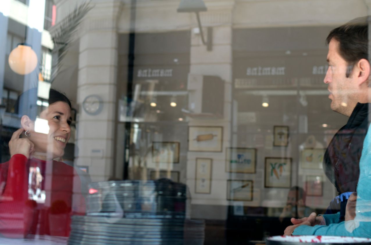 Lucía Soria y James Berckemeyer. Foto: Leo Mainé