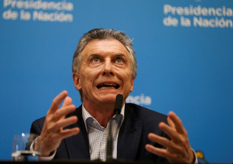 Mauricio Macri, presidente de Argentina. Foto: Reuters.