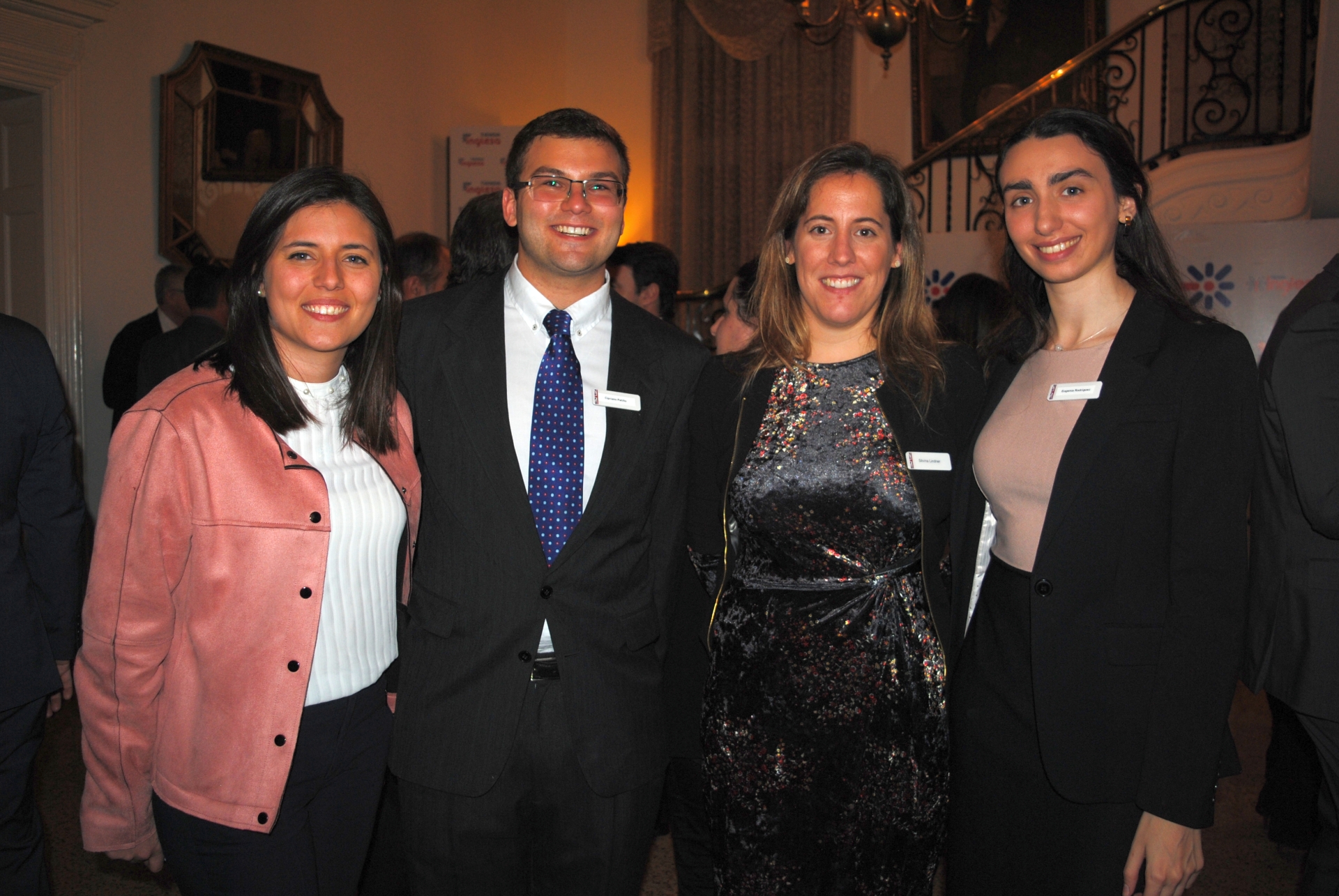 Valentina Mirabolano, Cipriano Patiño, Silvina Lindner, Eugenia Rodríguez.