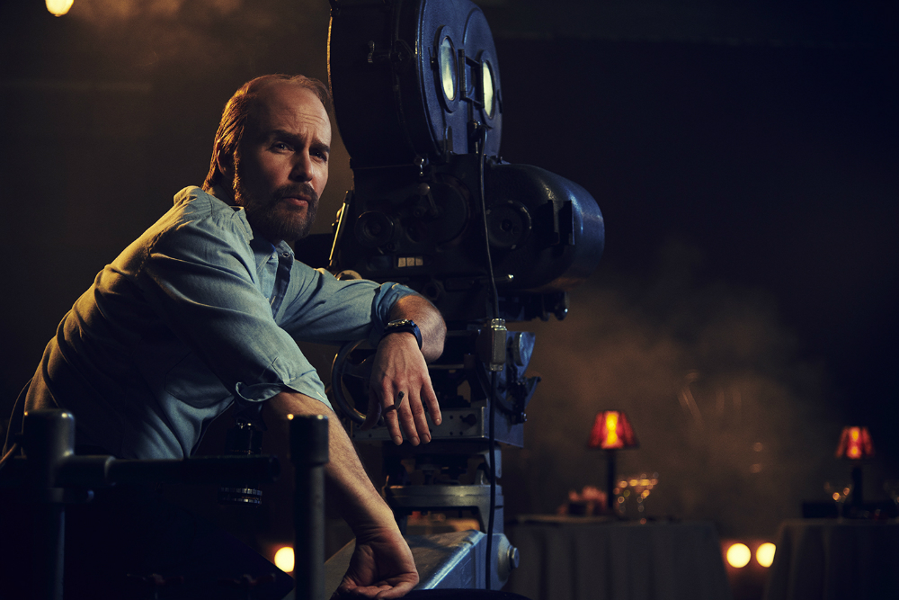 Sam Rockwell es el director Bob Fosse en la miniserie Fosse/Verdon. Foto: Difusión
