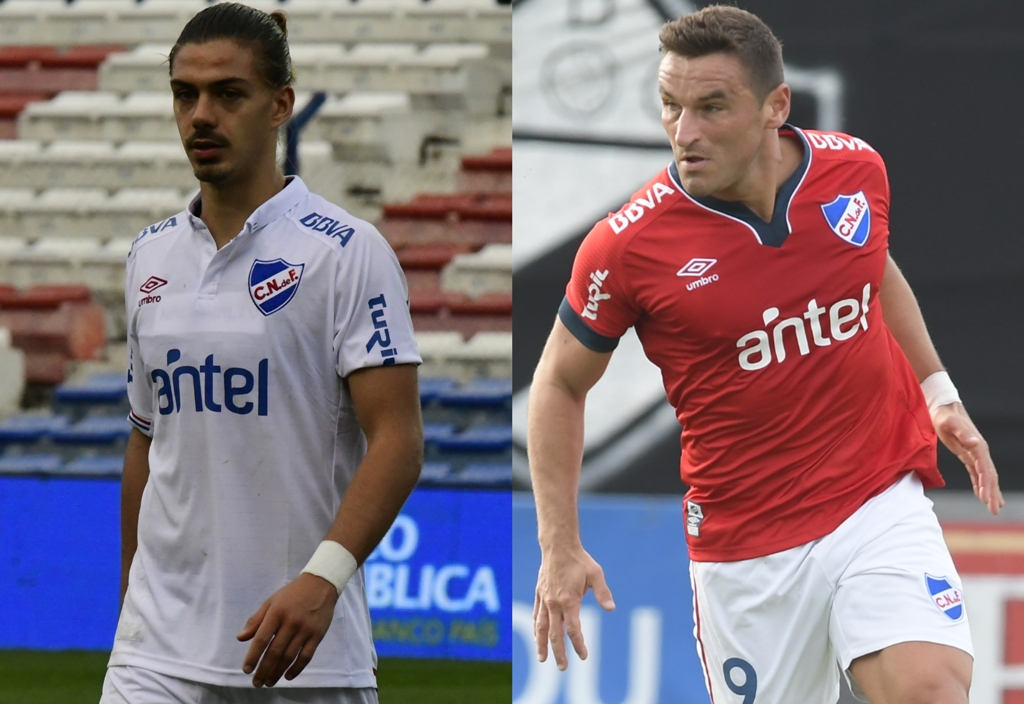 Gonzalo Bergessio y Thiago Vecino, con chances de jugar juntos por primera vez.