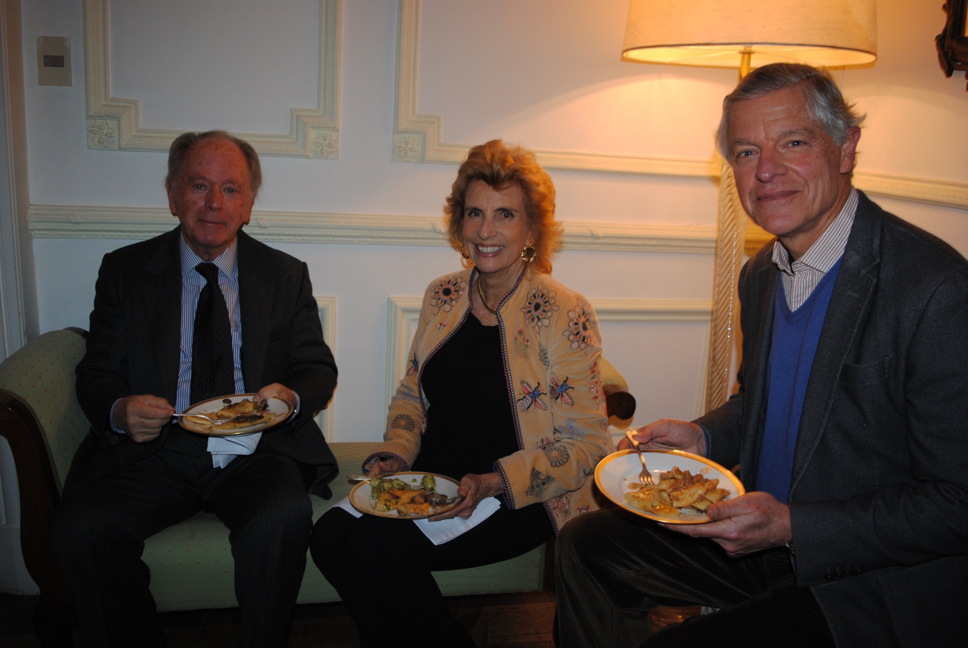 Matías Chlapowski, Julia Rodríguez Larreta, Ivan Martini.