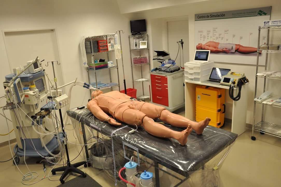 Simulaciones de anestesistas en Montevideo. Foto: Congreso de Anestesiología