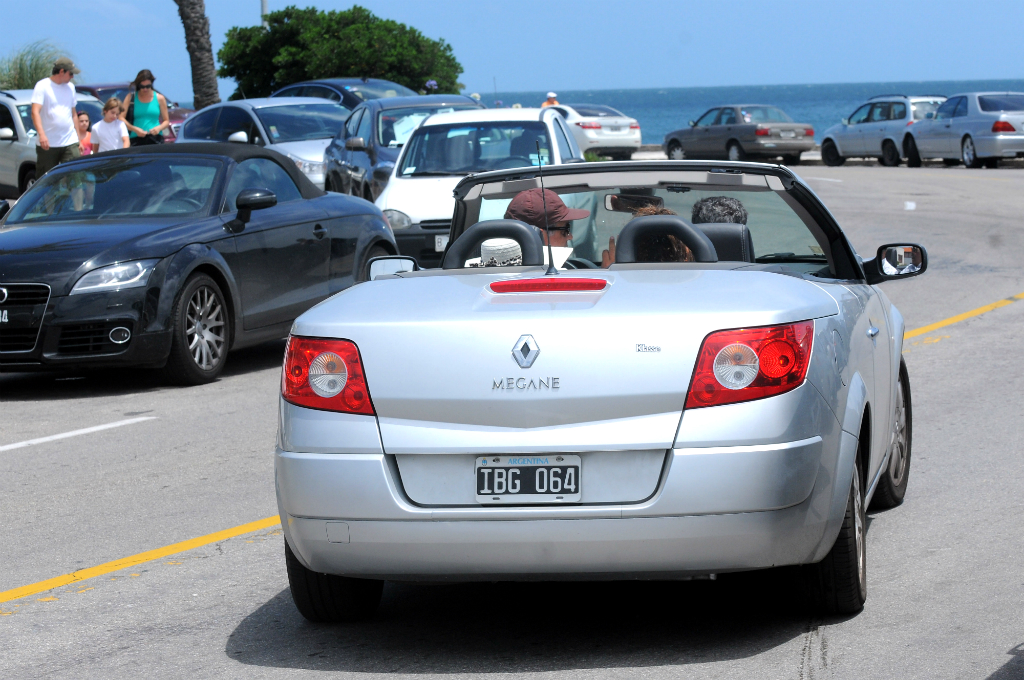 Turista argentino en Punta del Este. Foto: Ricardo Figueredo