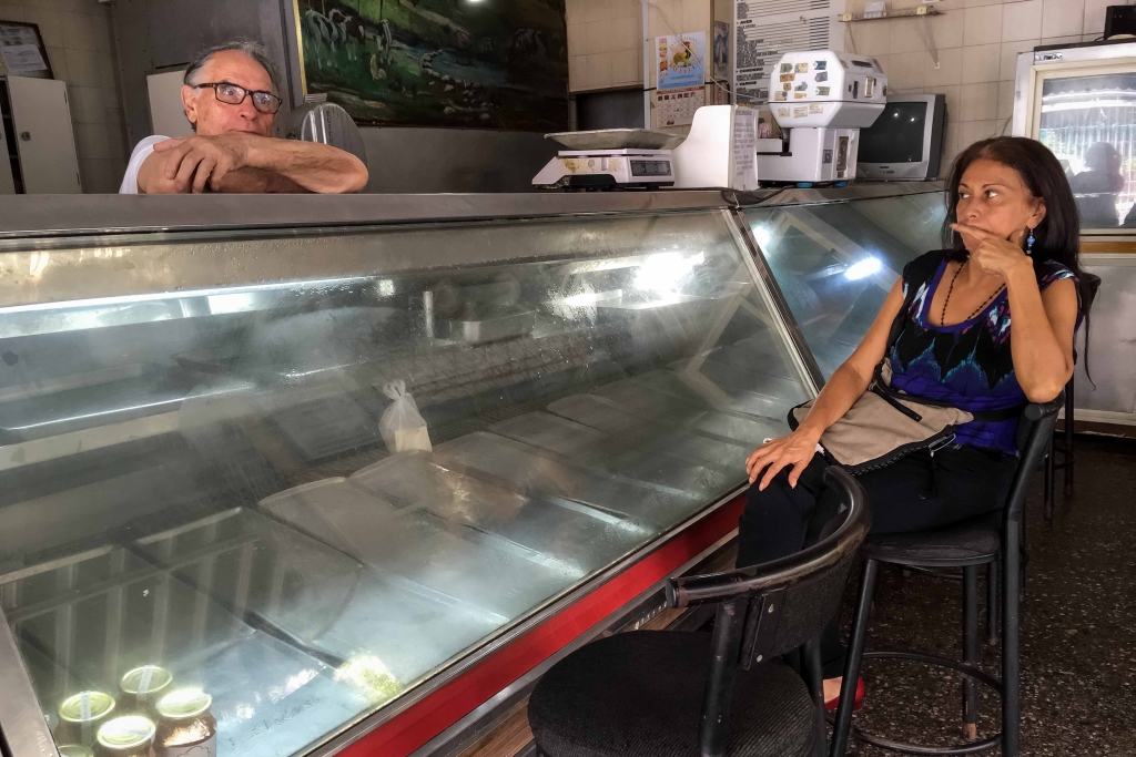 Escasez de alimentos en Venezuela.