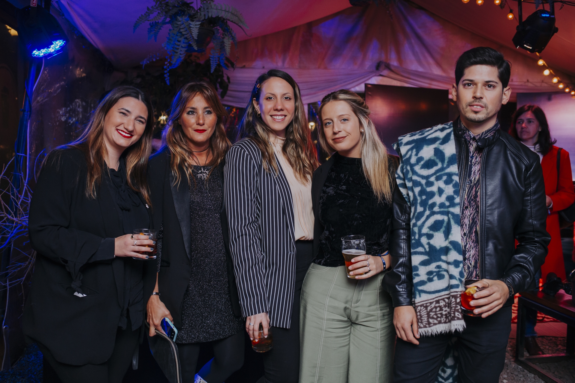 Florencia Vila, Geraldine Lewi, Moira Méndes, Valentina Fernández, Mathias Morales.