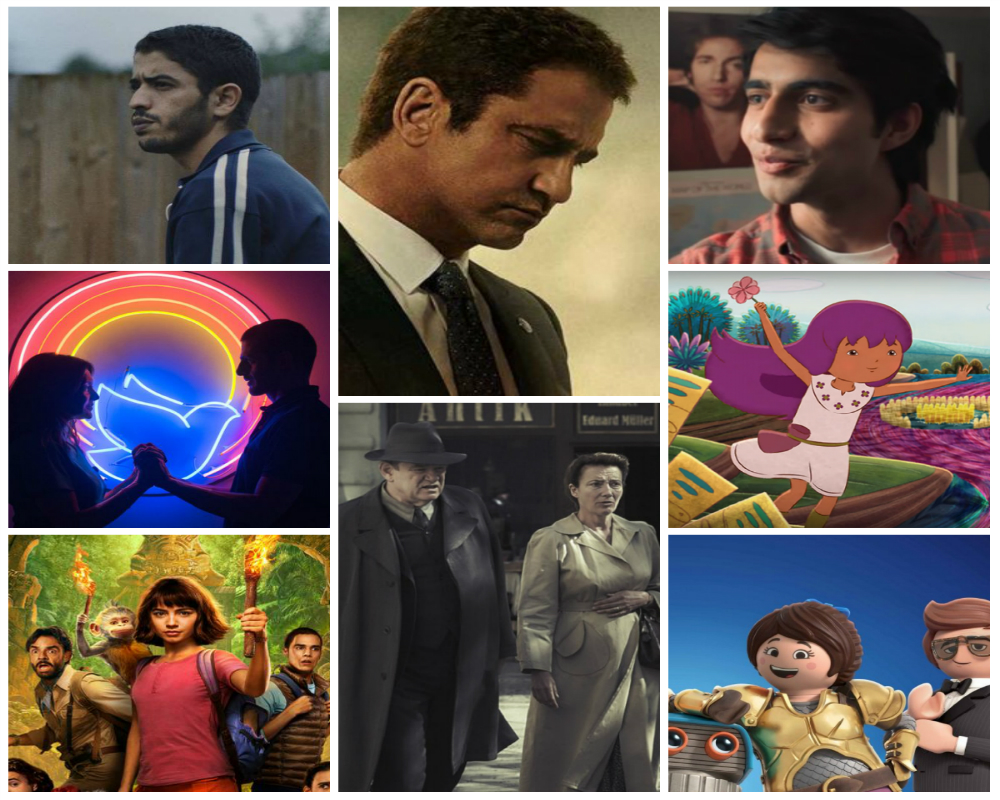 Playmobil la película, El libro de Lila, La música de mi vida, Dora y la Ciudad perdida, Presidente bajo fuego, Solos en Berlín, Divino amor y Ciervo, los estrenos