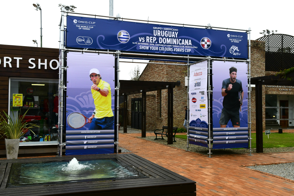 Carrasco Lawn Tennis previo a la Copa Davis