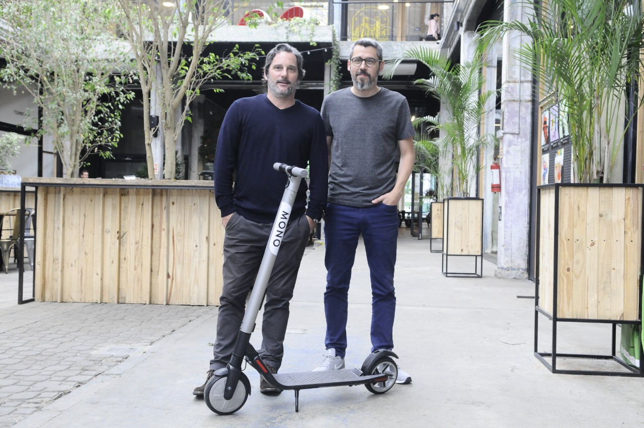 Nicolás Mescia y Martín Larre. Los socios lideran el proyecto de Grin en Uruguay.