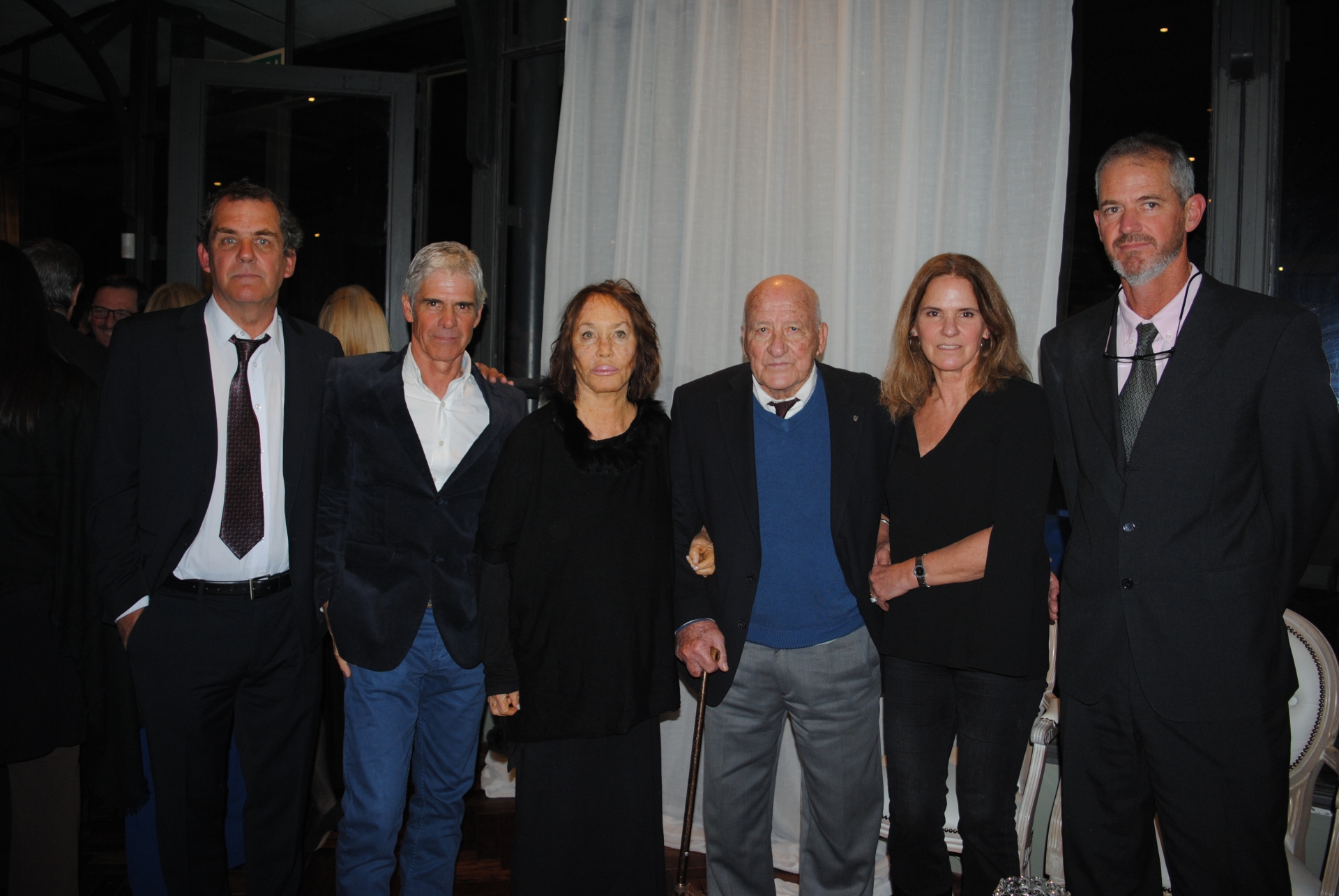 José Pedro y Héctor Payssé, Blanca Herrán, Héctor, Blanca y Pablo Payssé.