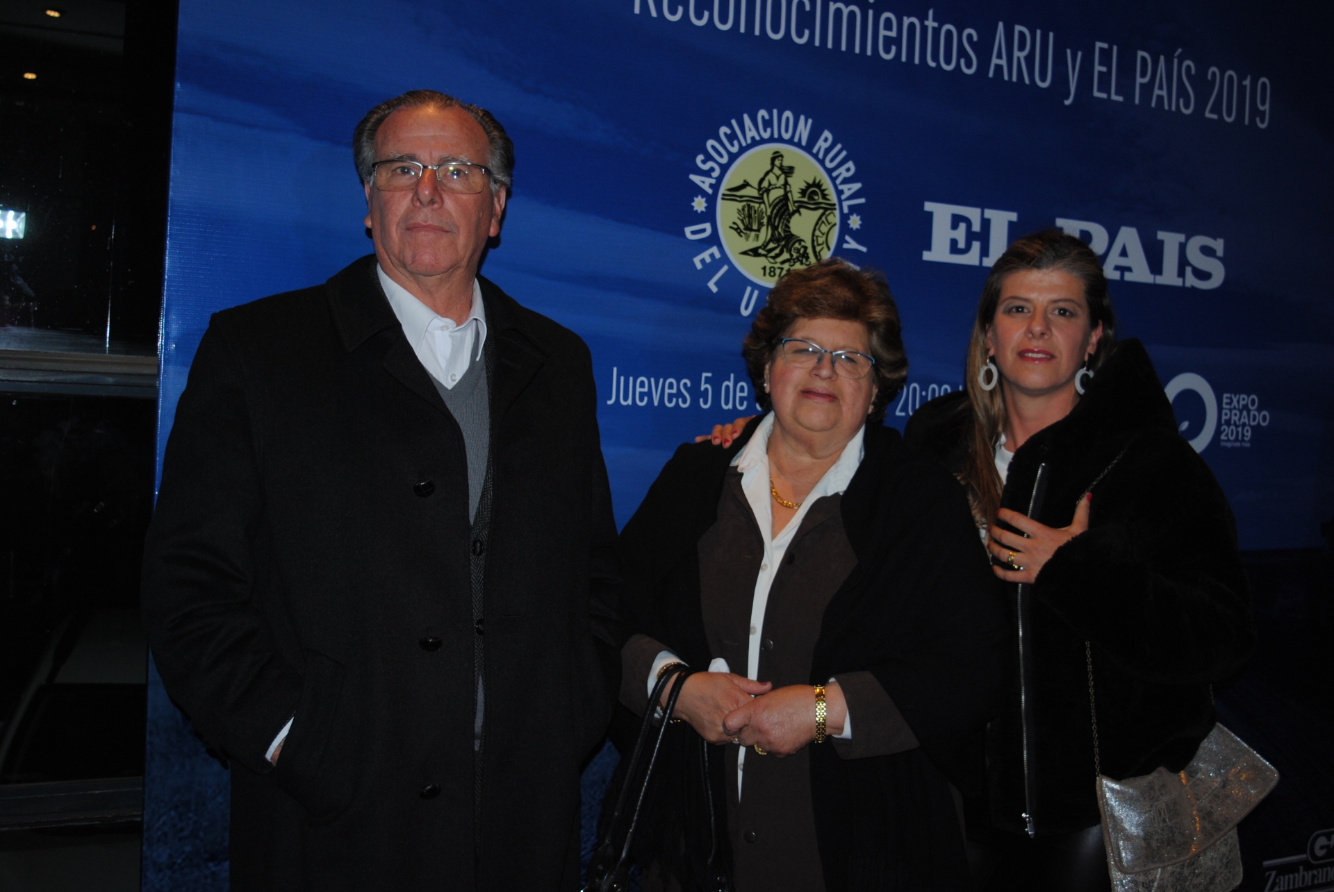 Wilson Cabrera, Cristina Gutiérrez, Noelia Cabrera.