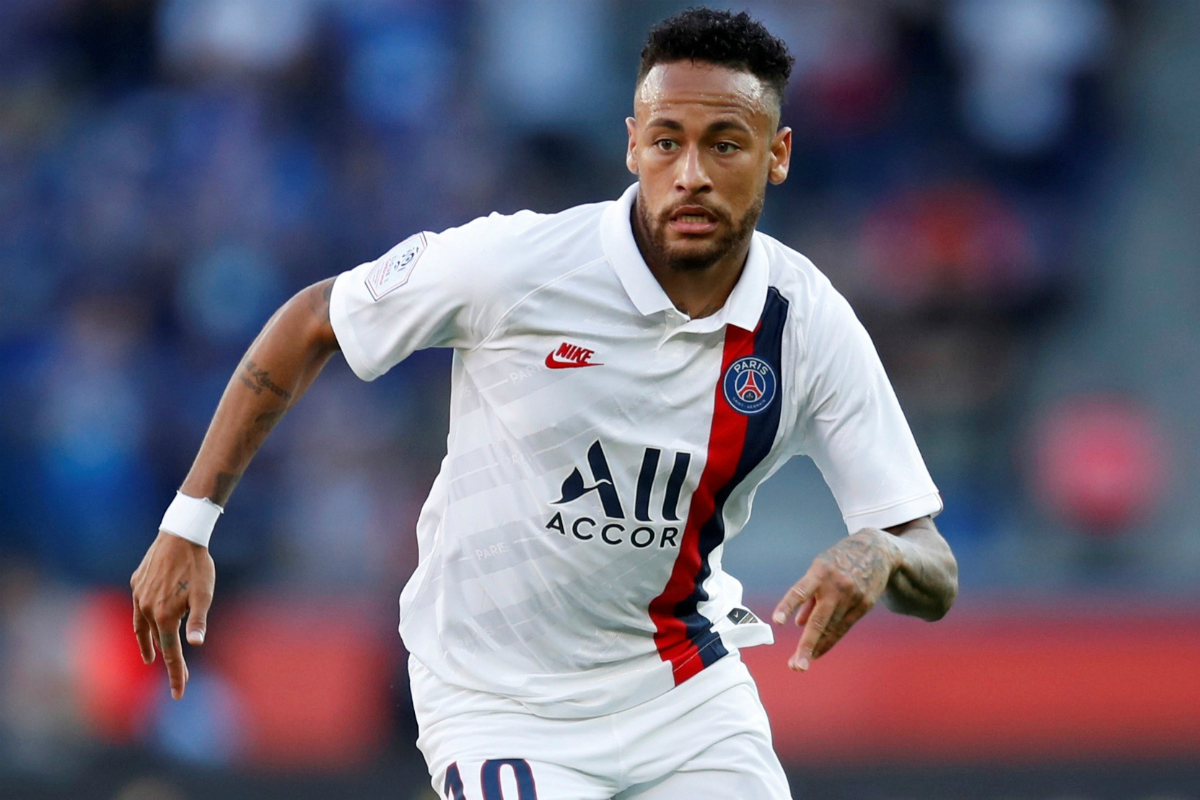Neymar en el último partido del PSG. Foto: Reuters.
