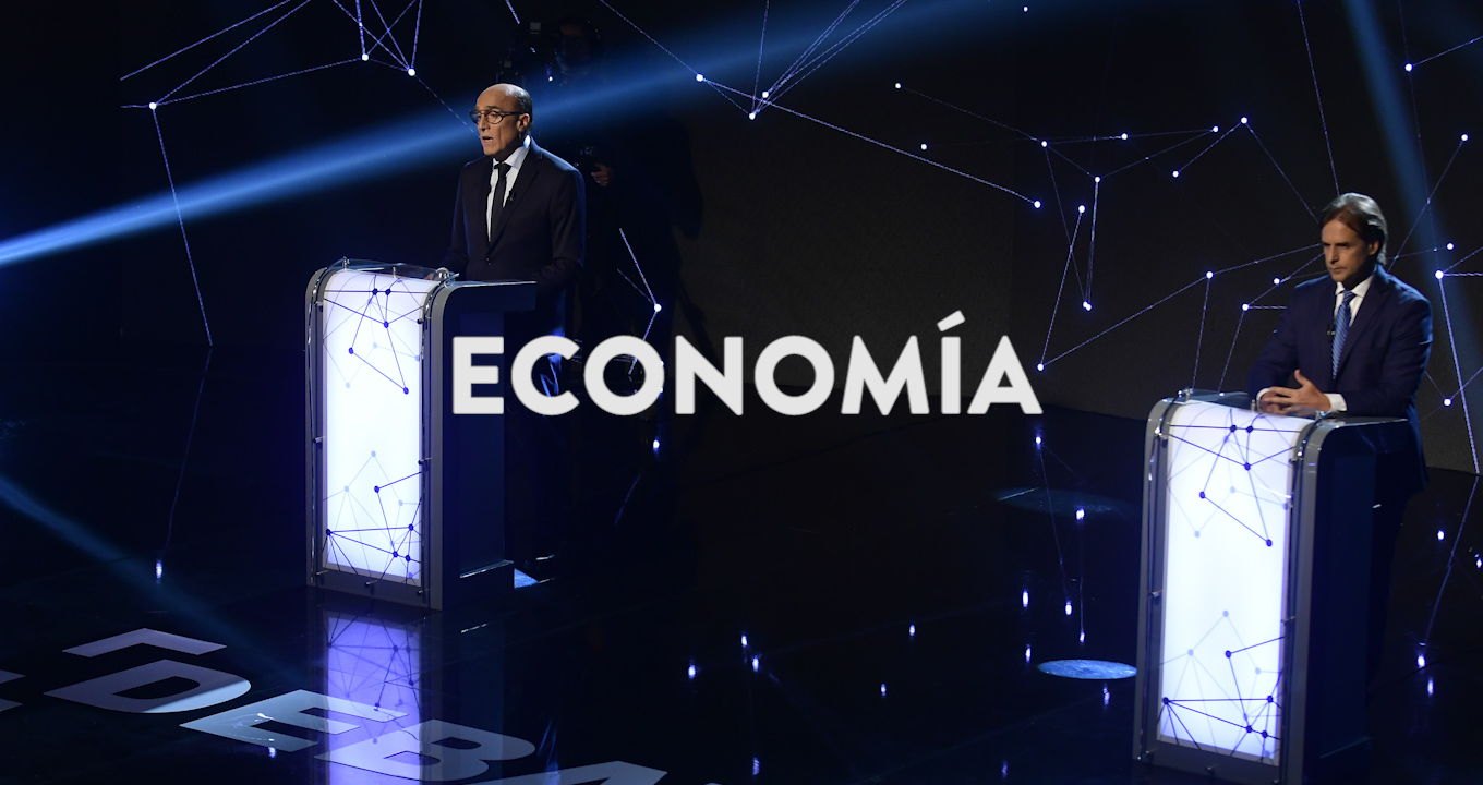 Debate presidencial: Bloque "Economía". Foto: Fernando Ponzetto.