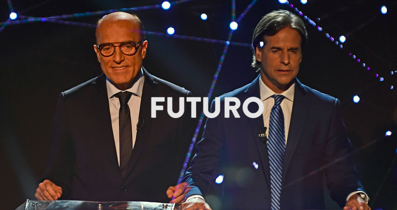 Debate presidencial: Bloque "Futuro". Foto: Fernando Ponzetto.