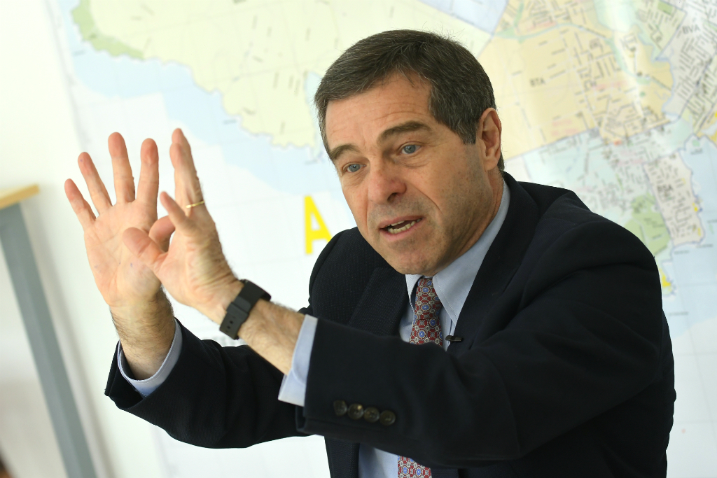 Ernesto Talvi, candidato a la Presidencia por el Partido Colorado. Foto: Leonardo Mainé