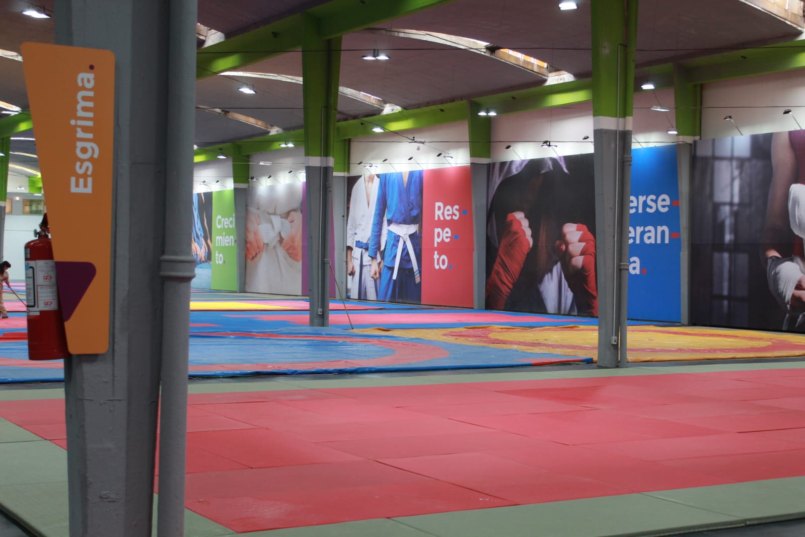 Centro de Entrenamiento de Deportes de Combate. Foto: @UyDeporte.