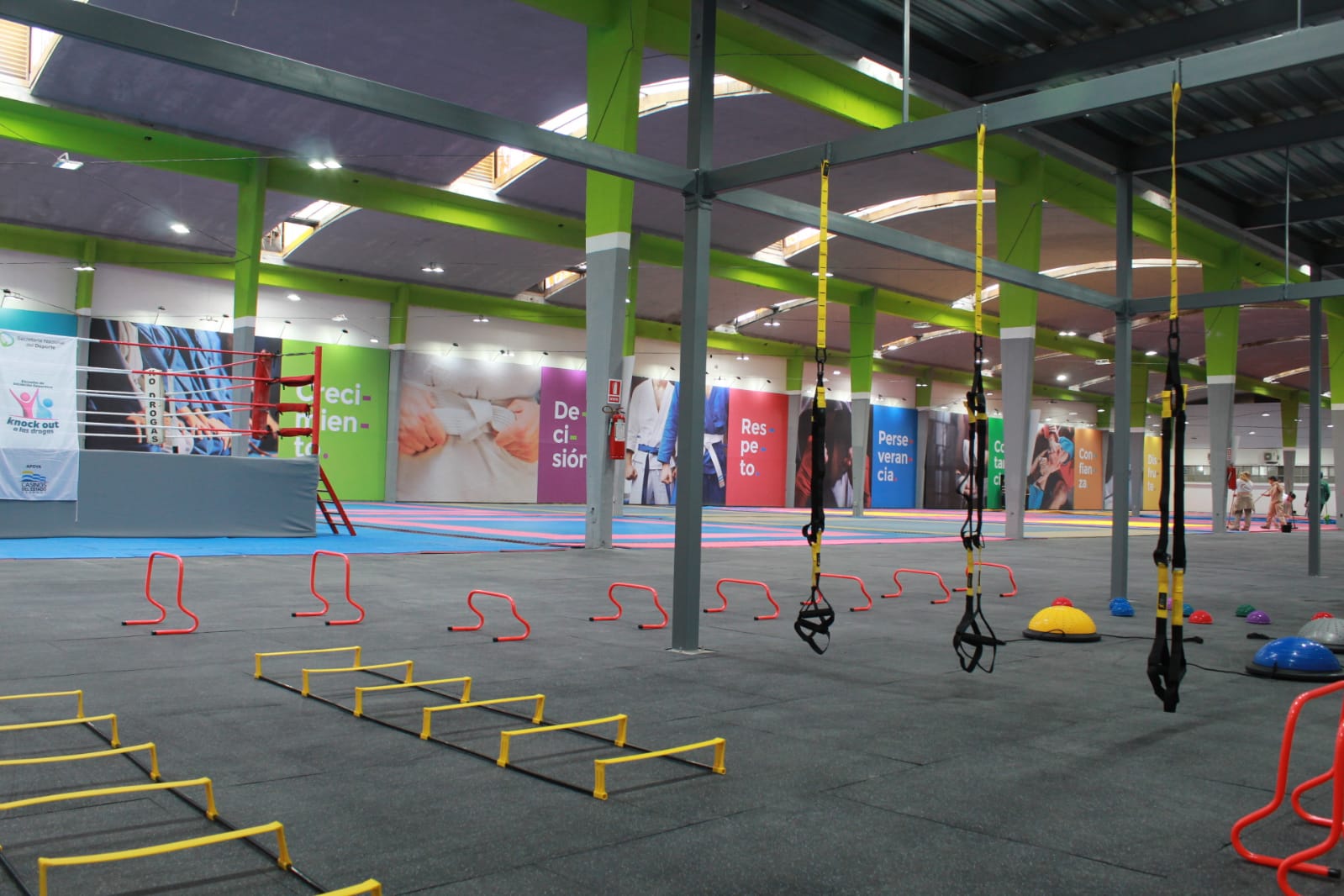 Centro de Entrenamiento de Deportes de Combate. Foto: @UyDeporte.