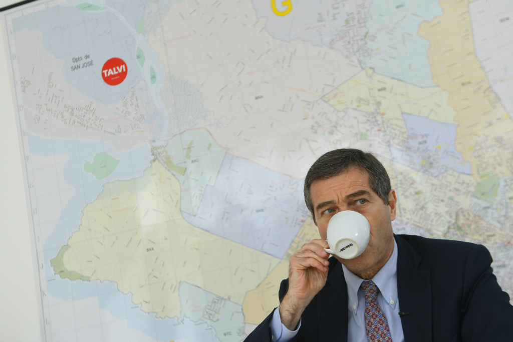 Ernesto Talvi, candidato a la Presidencia por el Partido Colorado. Foto: Leonardo Mainé