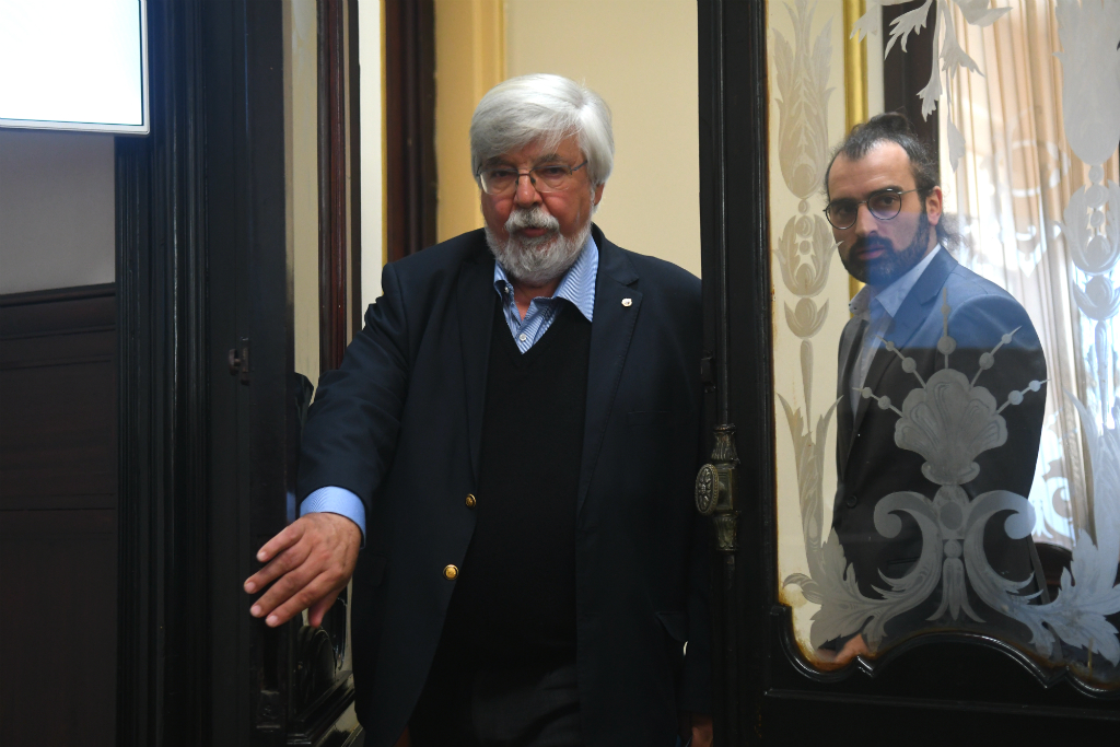 Eduardo Bonomi, ministro del Interior. Foto: Francisco Flores