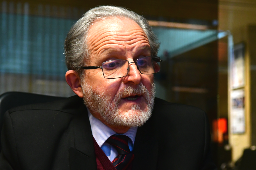 Enrique Pees Boz, asesor económico de Manini Ríos. Foto: Francisco Flores