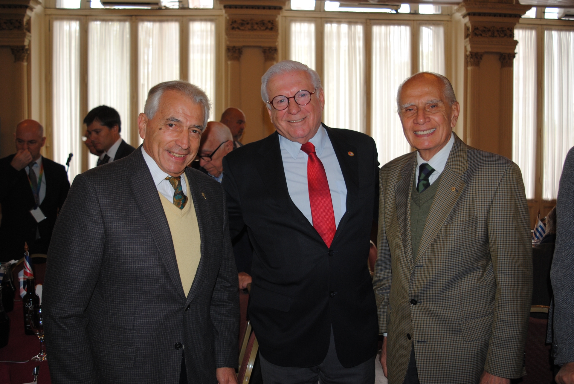 Alberto Cheker, Roberto Vázquez, Víctor Riccardi.