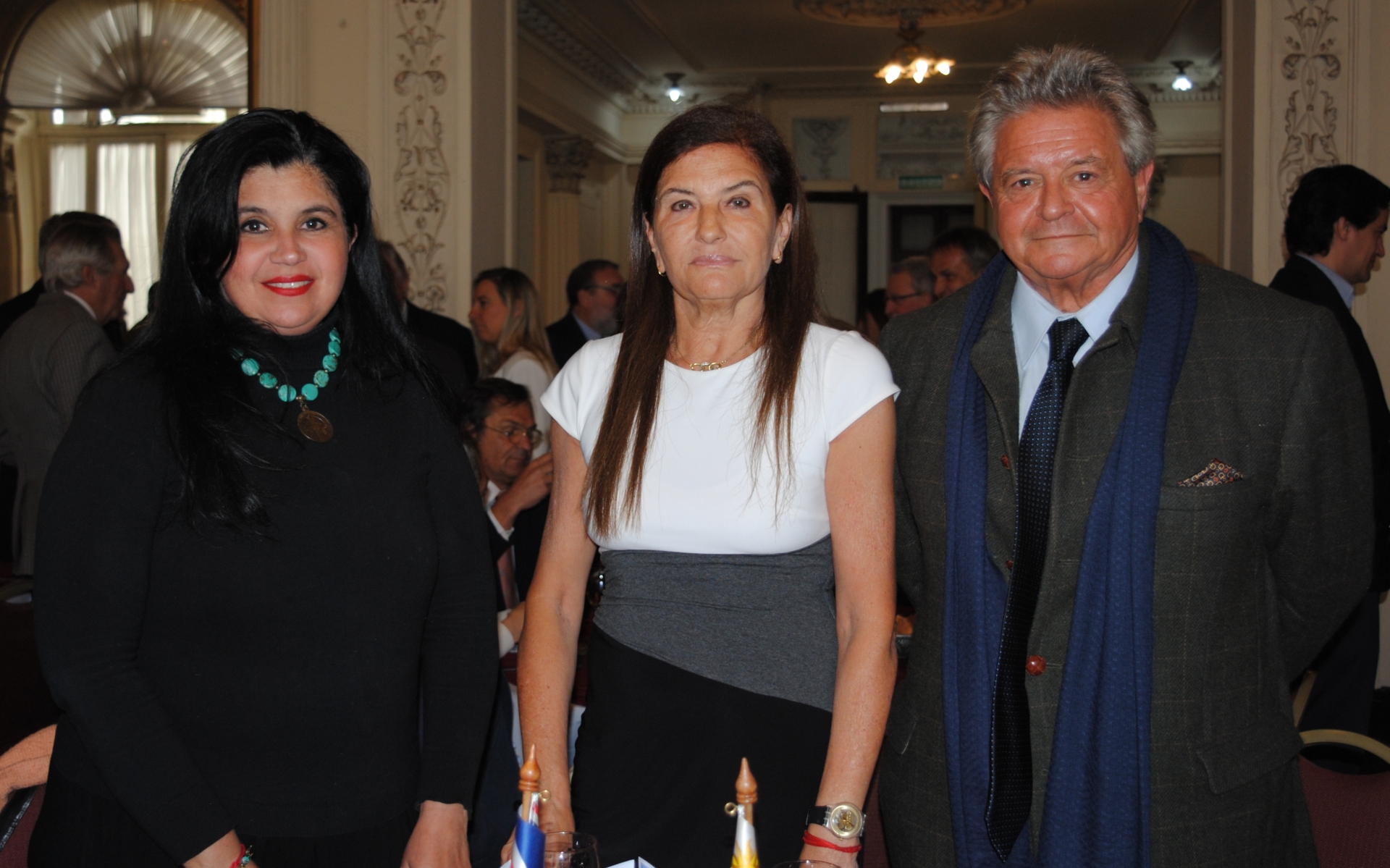 Marianna Espasandín, Graciela Speranza, Ricardo Reilly.