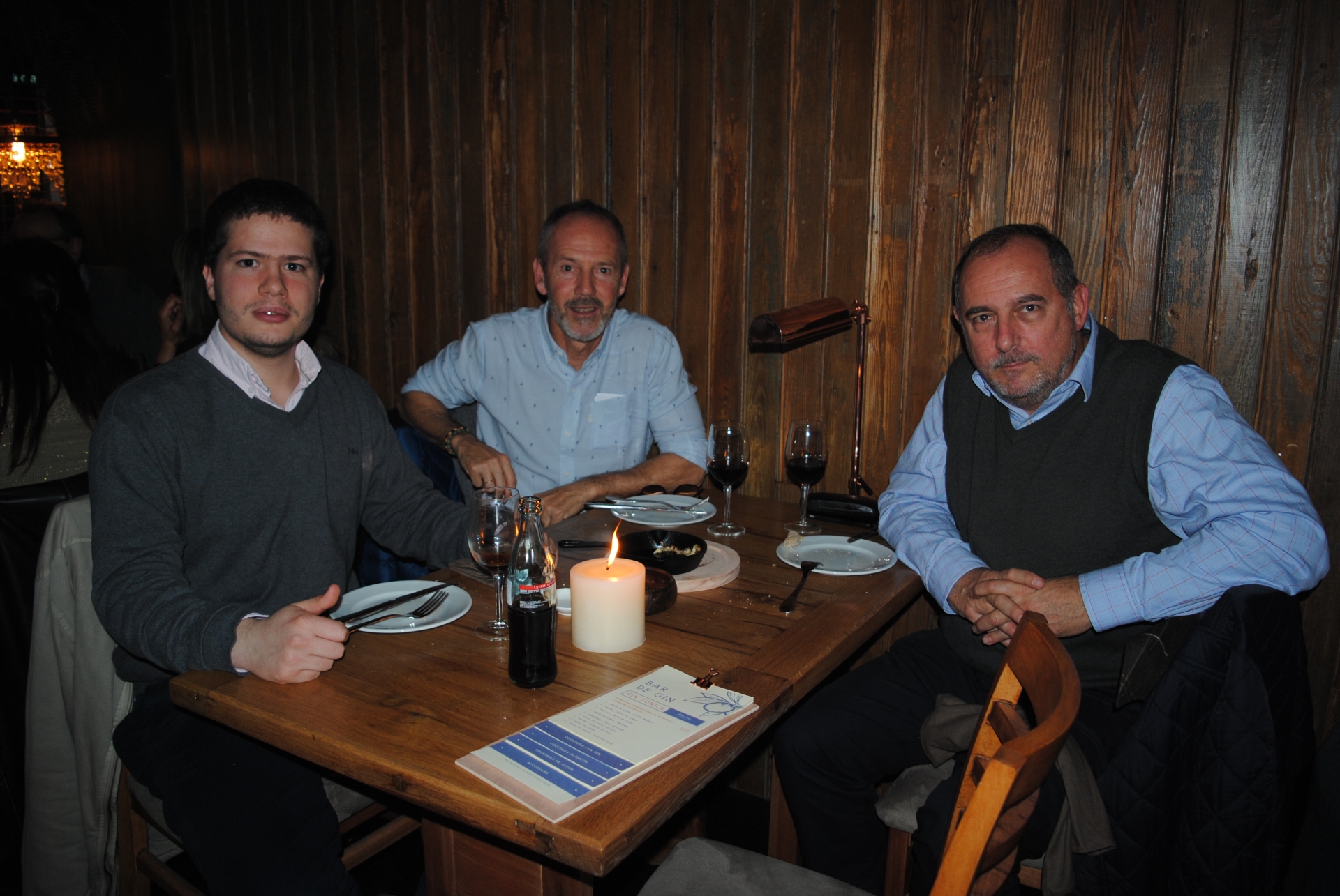 Manuel Grolero, Christian Rippe, Jorge Borrás.