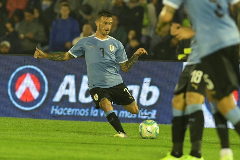 Brian Lozano - Uruguay vs. Perú. Foto: Gerardo Pérez.