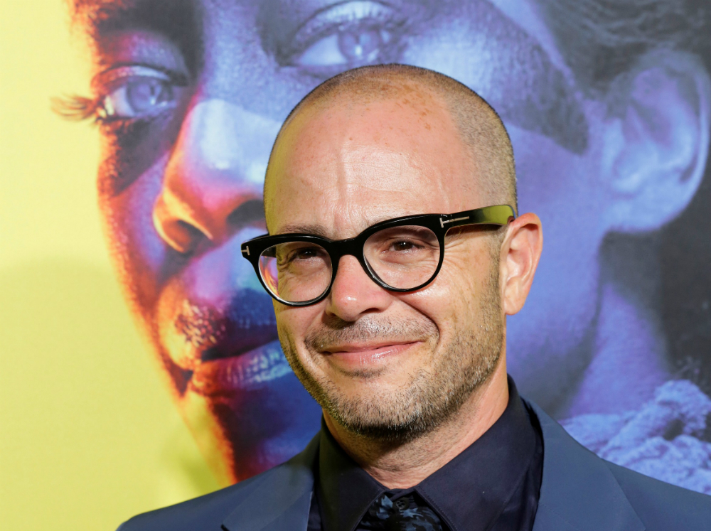 Damon Lindelof, creador de la serie tampoco se perdió la presentación de "Watchmen"