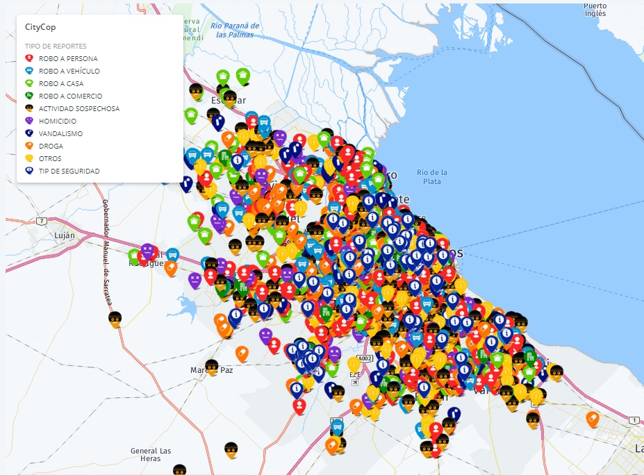 CityCop en Buenos Aires