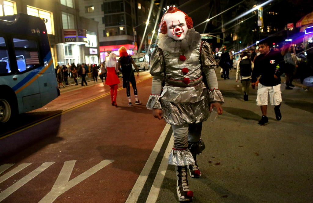 Festejos de Halloween en Nueva York. Foto: Reuters