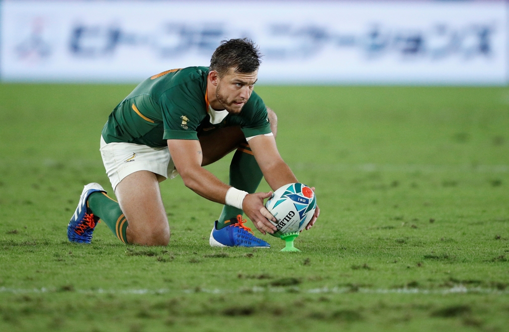 La gran final del Mundial de Japón 2019 entre Sudáfrica e Inglaterra. Foto: AFP.