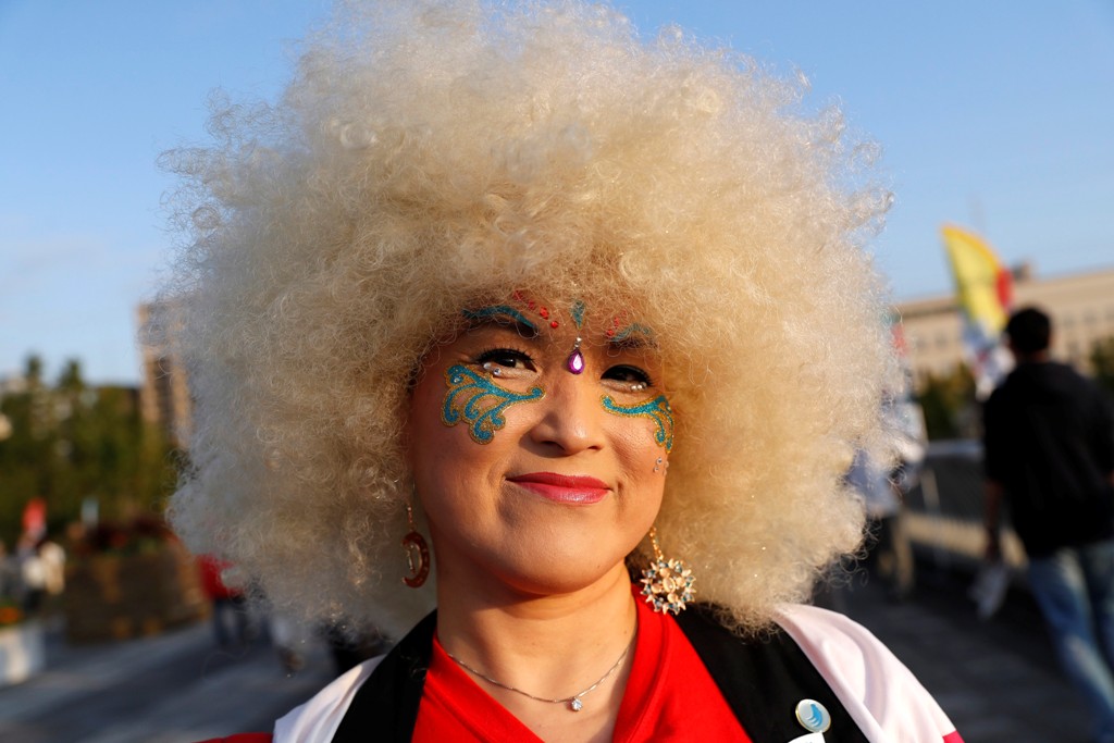 La gran final del Mundial de Japón 2019 entre Sudáfrica e Inglaterra. Foto: AFP.