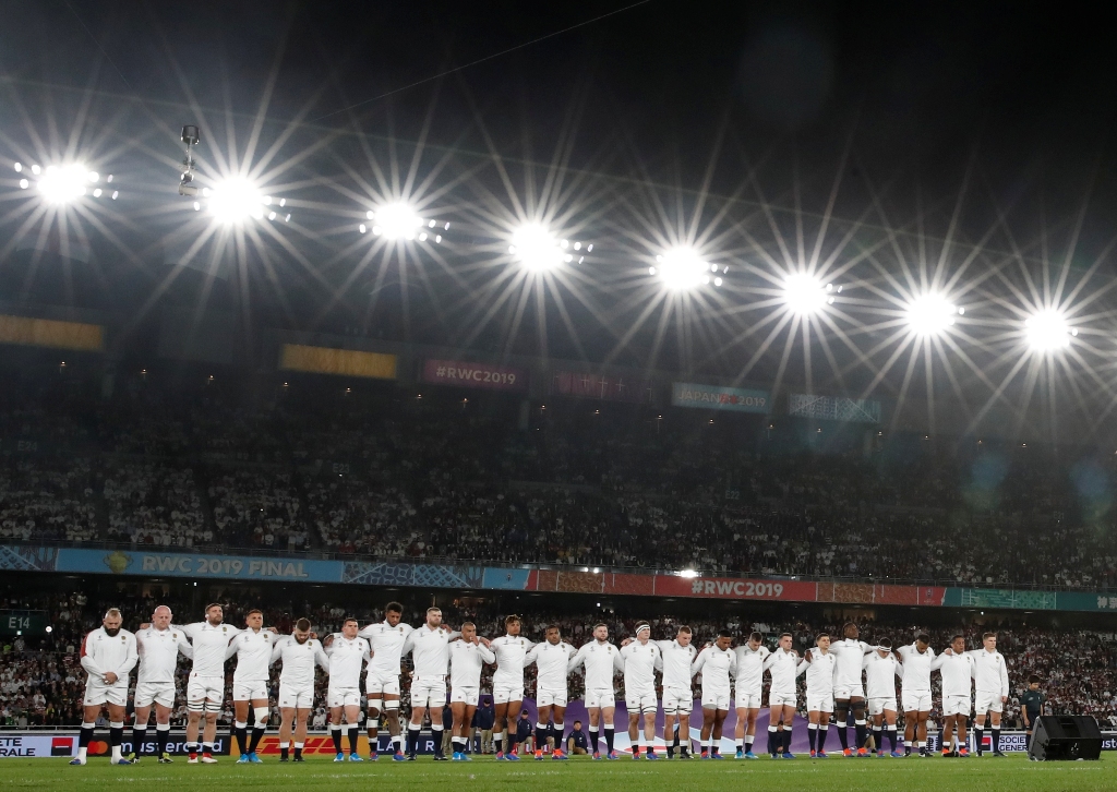 La gran final del Mundial de Japón 2019 entre Sudáfrica e Inglaterra. Foto: AFP.