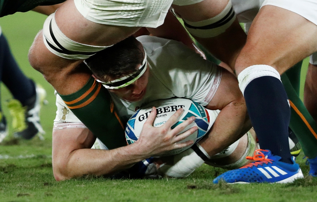 La gran final del Mundial de Japón 2019 entre Sudáfrica e Inglaterra. Foto: AFP.