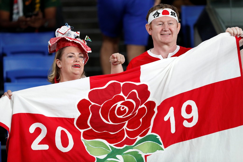 La gran final del Mundial de Japón 2019 entre Sudáfrica e Inglaterra. Foto: AFP.
