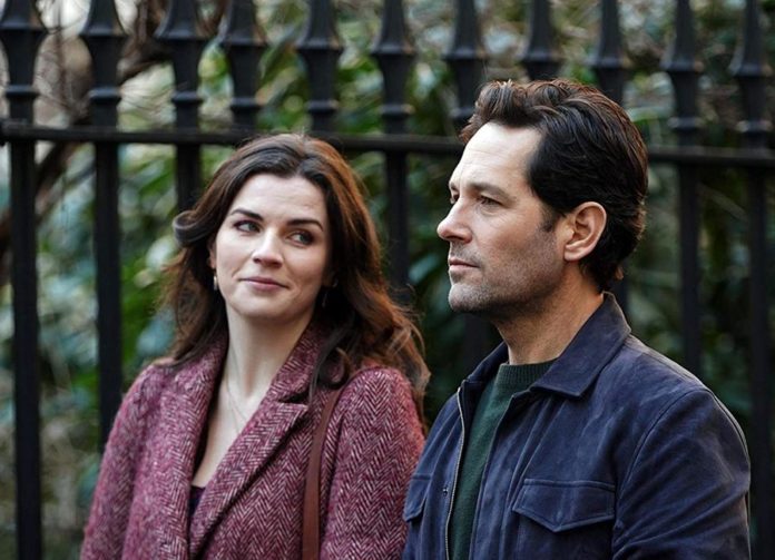 Paul Rudd y Aisling Bea en la serie Living With Yourself. Foto: Difusión