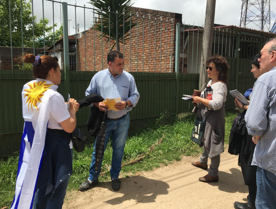Militantes del Frente Amplio