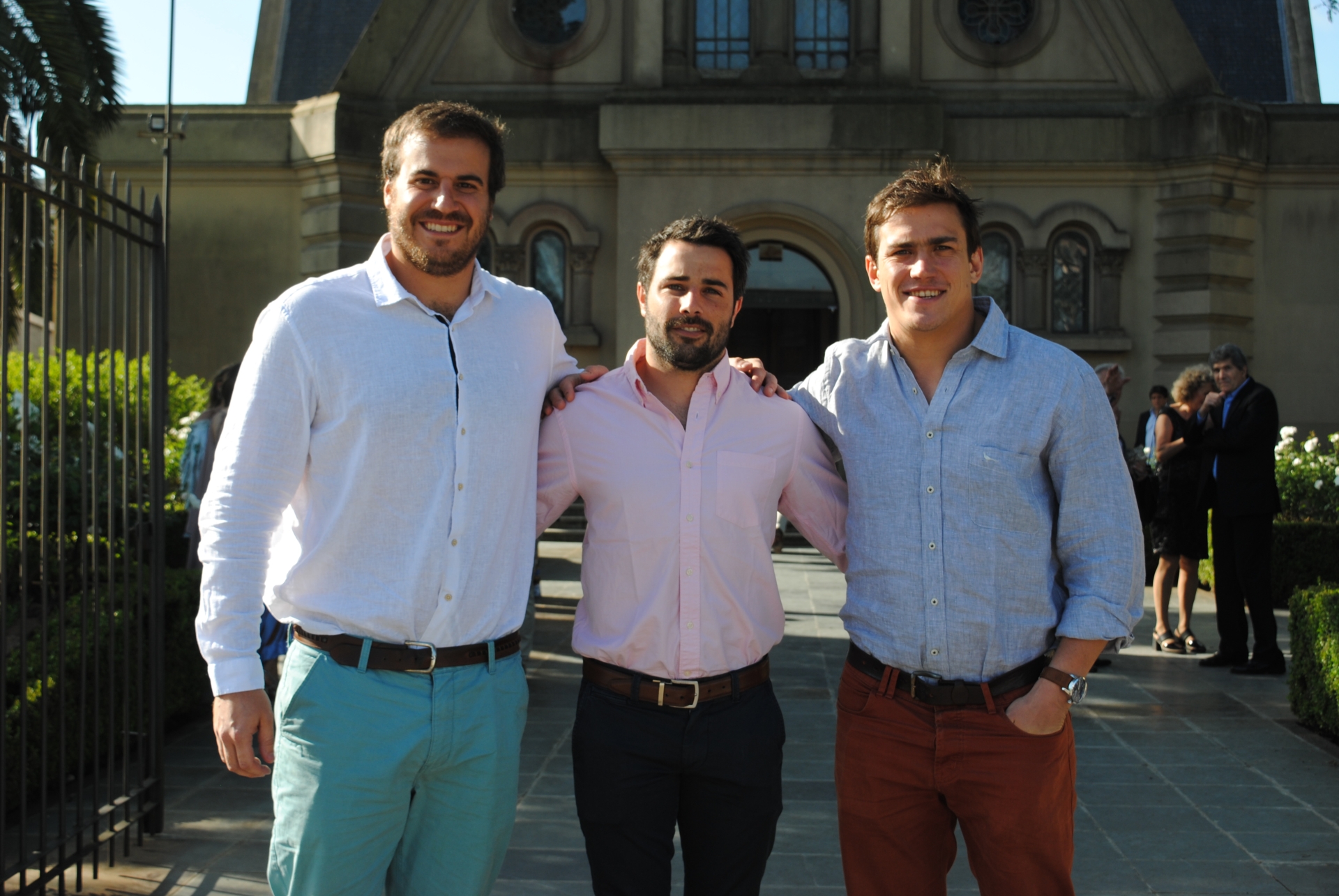 Federico Pere, Martín Stefani, Santiago Filippelli.